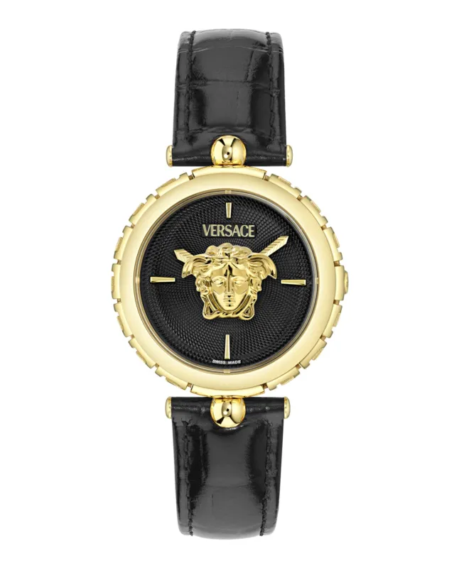 Versace Medusa Heritage Leather Watch made by Versace