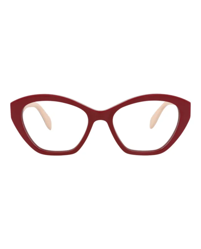 Alexander McQueen Cat Eye-Frame Acetate Optical Frames made by Alexander McQueen
