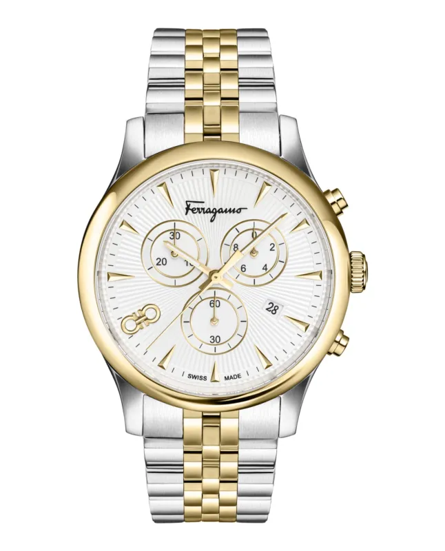 Ferragamo  Duo Chrono Bracelet Watch made by Salvatore Ferragamo