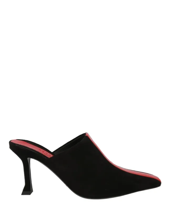 Ferragamo Sophye Suede Mules made by Salvatore Ferragamo