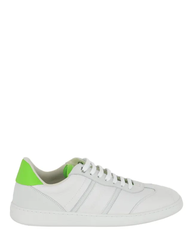 Ferragamo Achille 1 Leather Low-Top Sneakers made by Salvatore Ferragamo