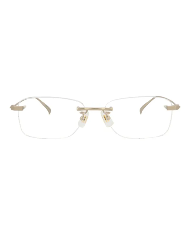 Dunhill Square-Frame Titanium Optical Frames made by Dunhill