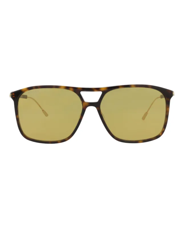 Gucci Aviator-Frame Recycled Acetate Sunglasses made by Gucci