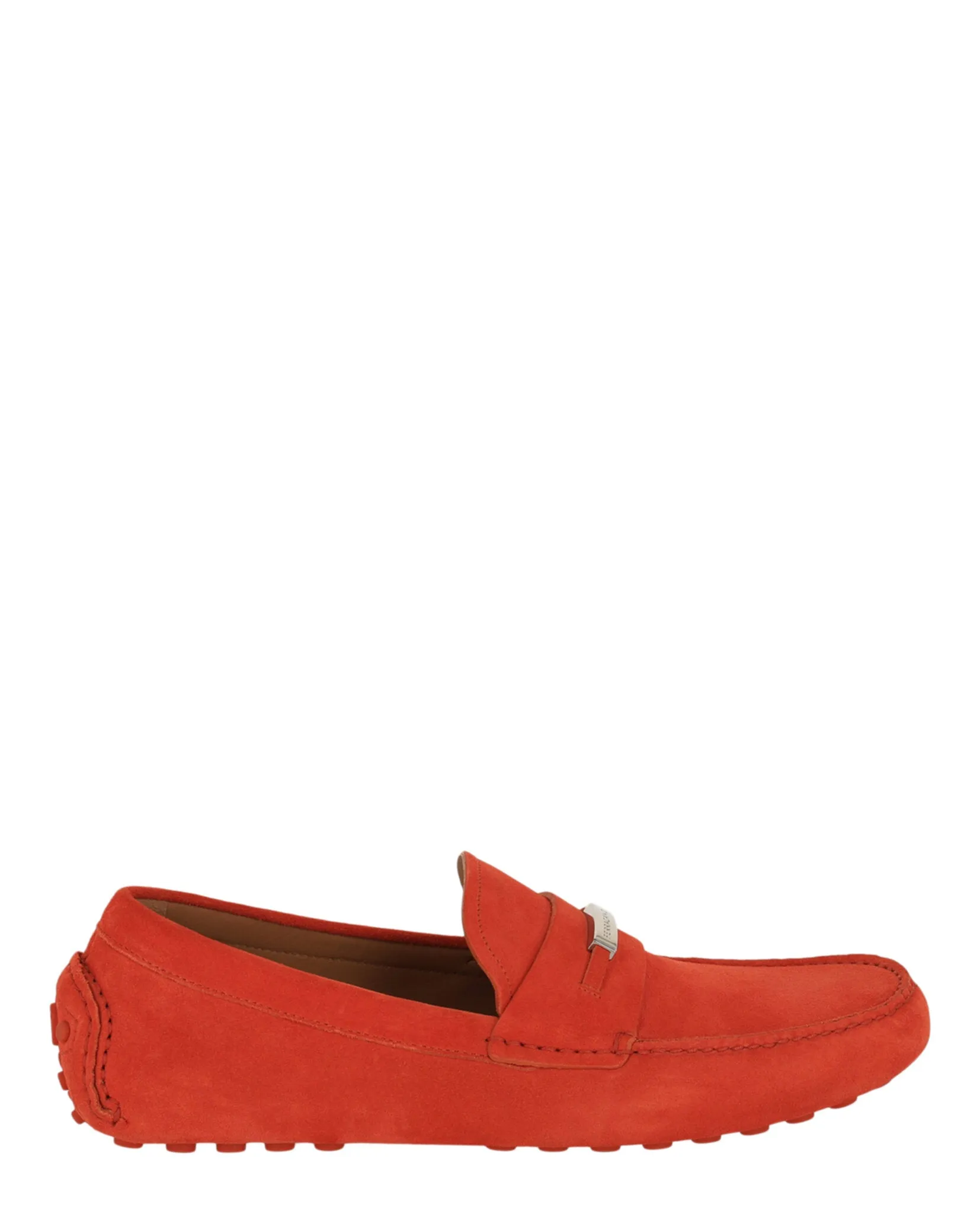 Ferragamo Grenoble Suede Drivers sold by Zulily