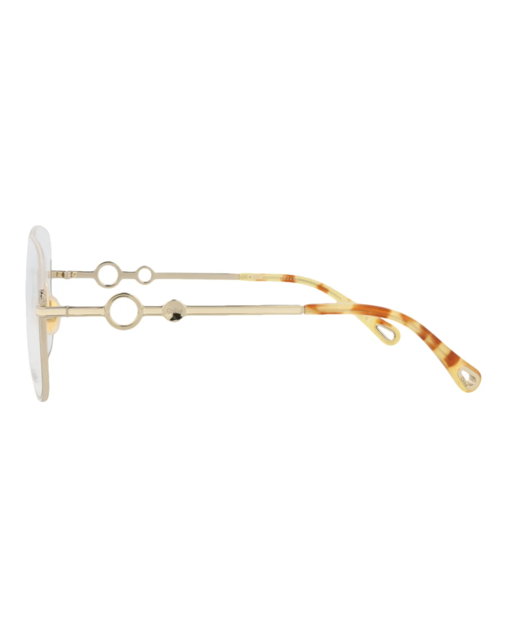 Chloé Square-Frame Metal Optical Frames sold by Zulily product image thumbnail 3
