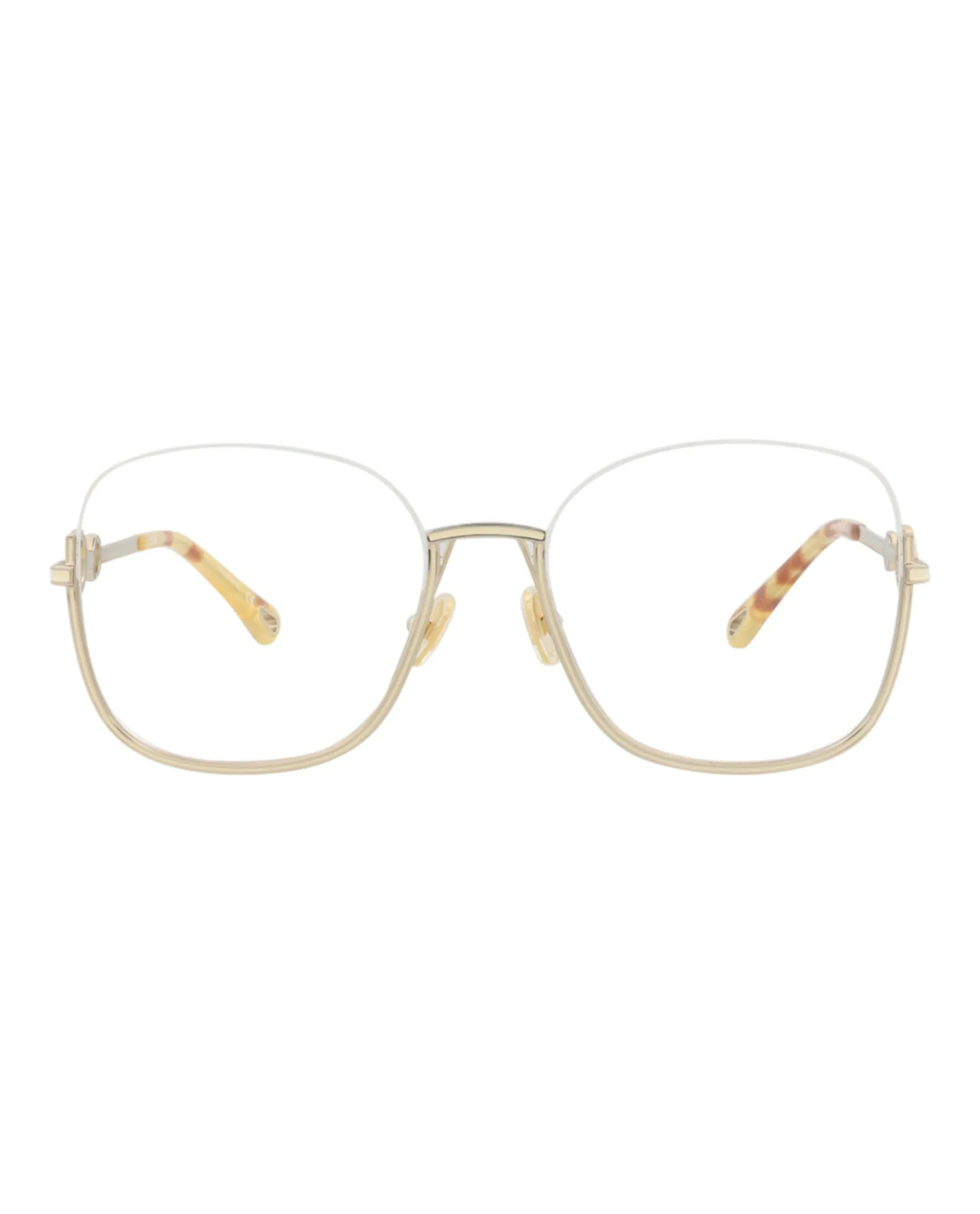 Chloé Square-Frame Metal Optical Frames sold by Zulily