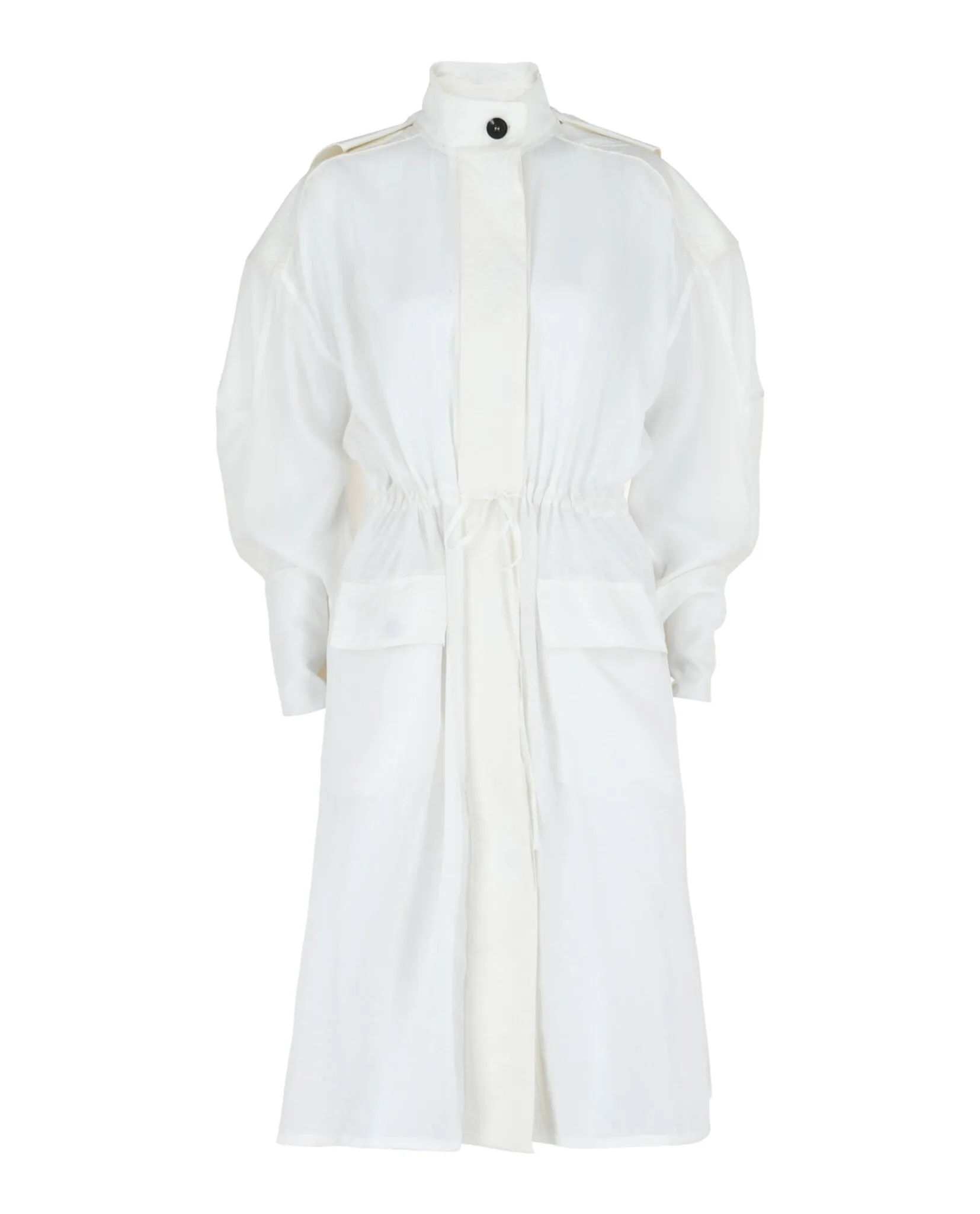Ferragamo Long-Sleeved Hooded Trench Coat sold by Zulily