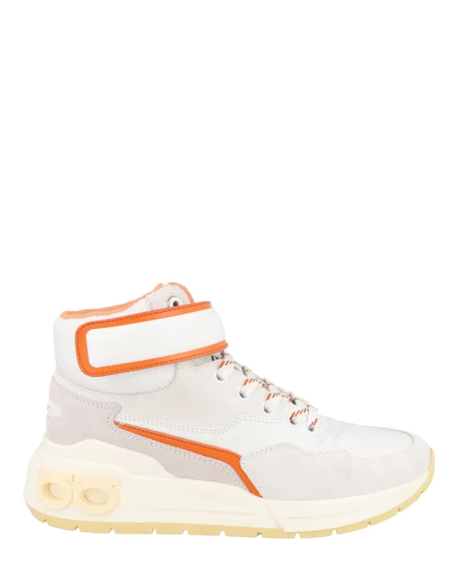Ferragamo Cosma High-Top Sneakers made by Salvatore Ferragamo