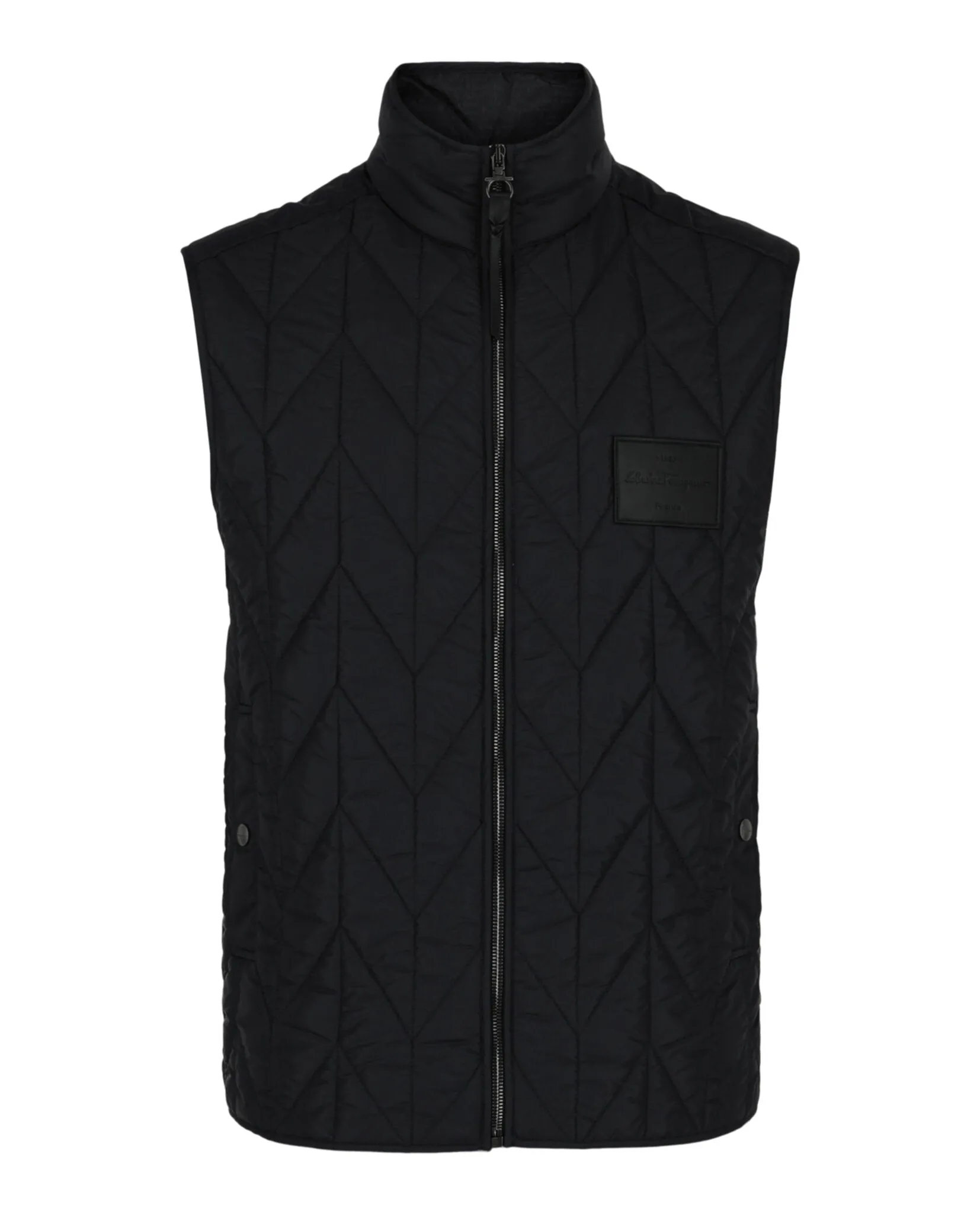 Ferragamo Chevron Quilted Vest sold by Zulily
