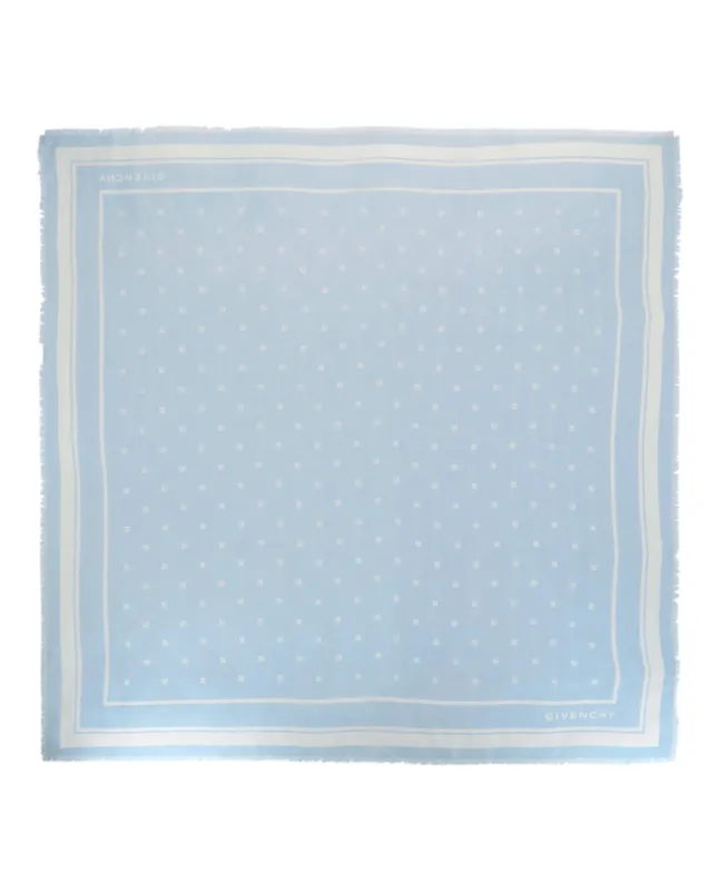 Givenchy 4G Shawl in Cashmere and Silk made by Givenchy