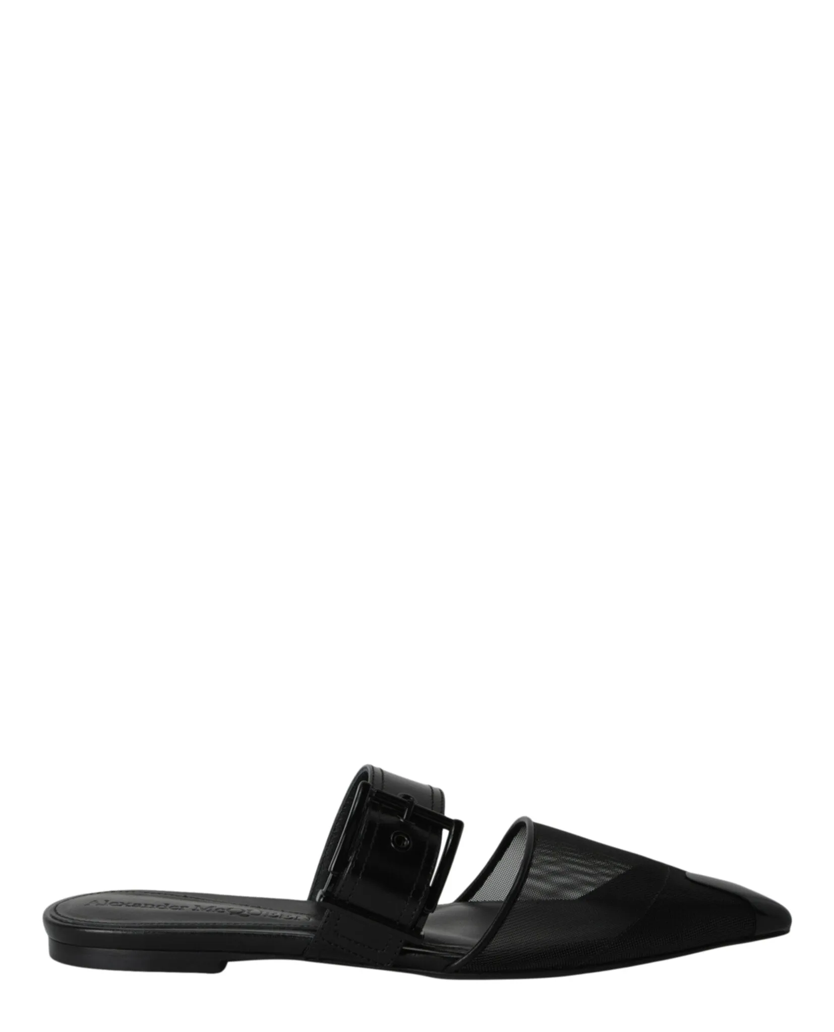 Alexander McQueen Mesh Punk Mules sold by Zulily