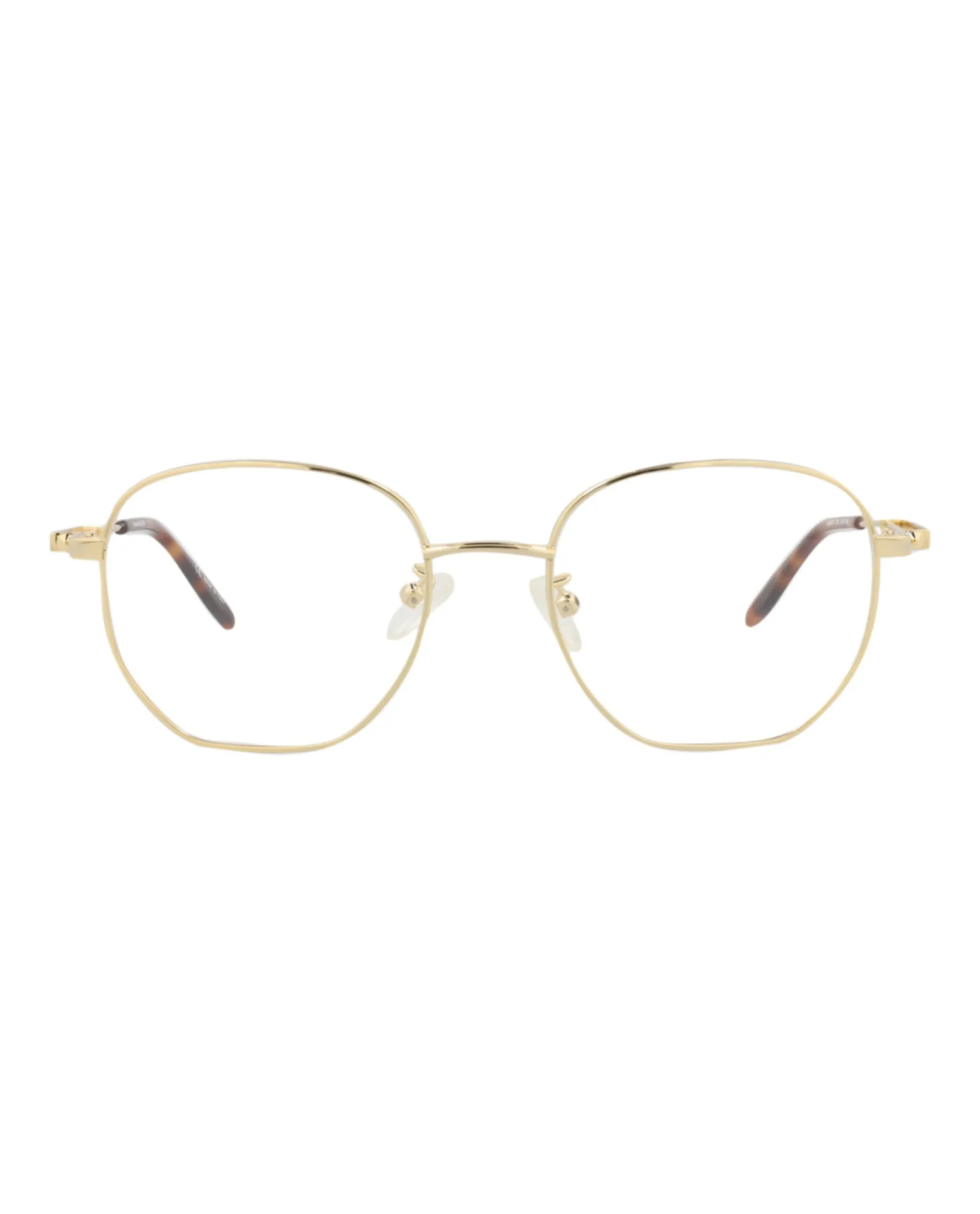 Alexander McQueen Round-Frame Metal Optical Frames sold by Zulily