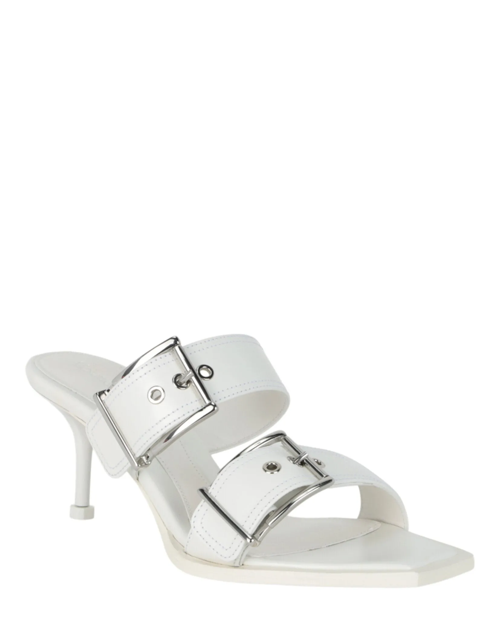 Alexander McQueen Double Buckle Punk Mules sold by Zulily product image thumbnail 2