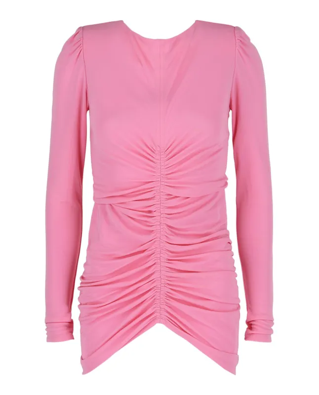 Givenchy Ruched Long-Sleeve Top made by Givenchy
