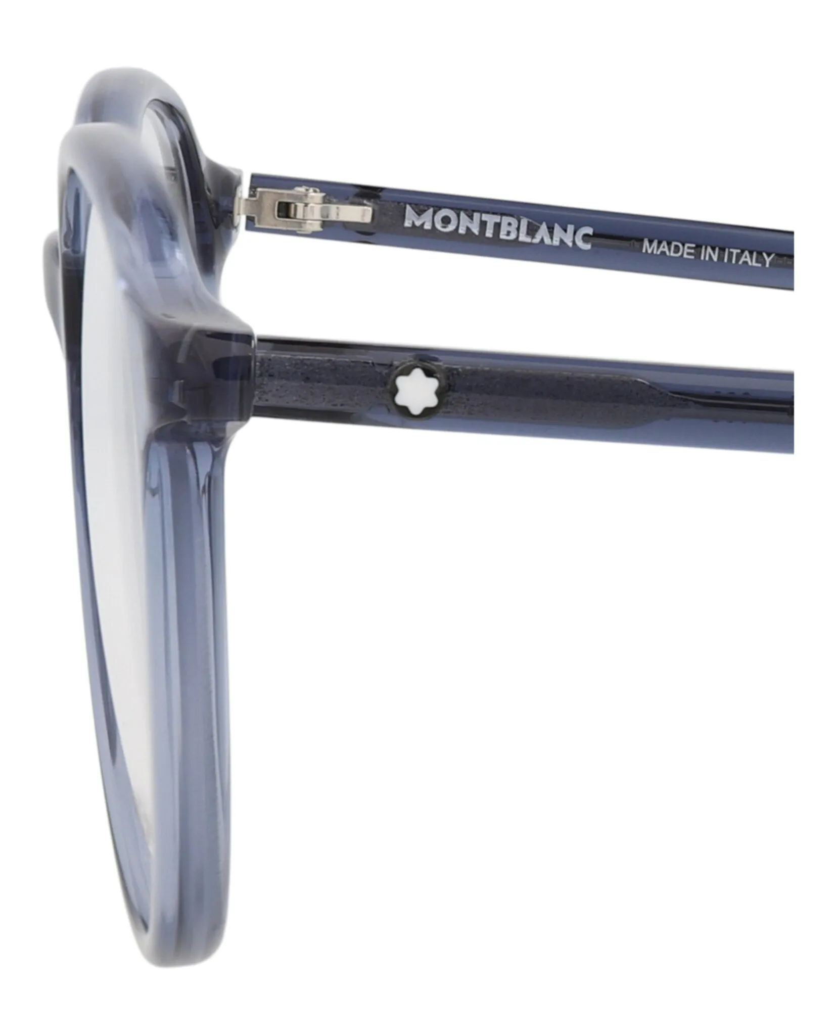 Montblanc Round-Frame Recycled Acetate Optical Frames sold by Zulily product image thumbnail 4