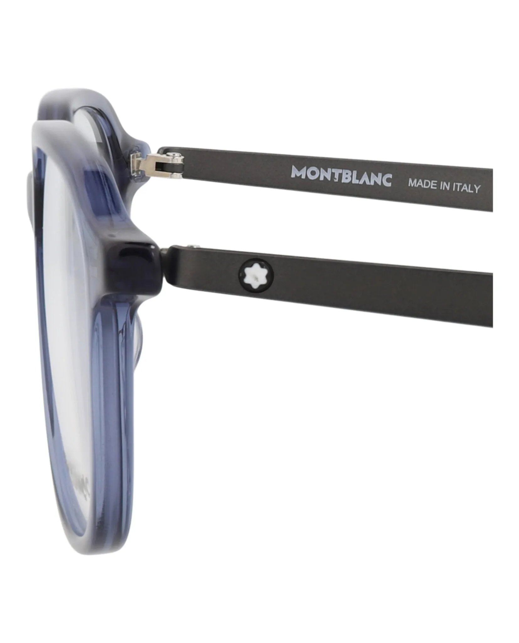 Montblanc Round-Frame Recycled Acetate Optical Frames sold by Zulily product image thumbnail 4