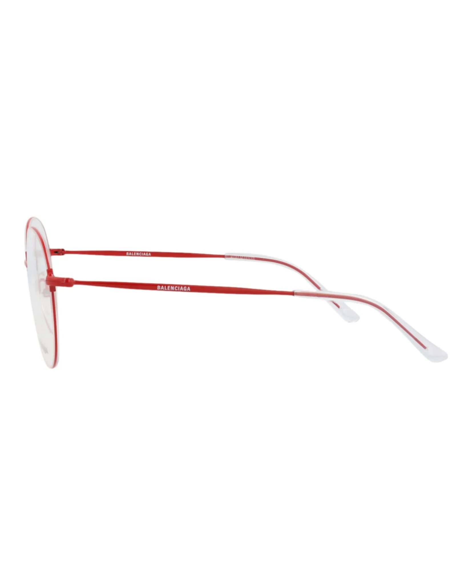 Balenciaga Round-Frame Metal Optical Frames sold by Zulily product image thumbnail 3