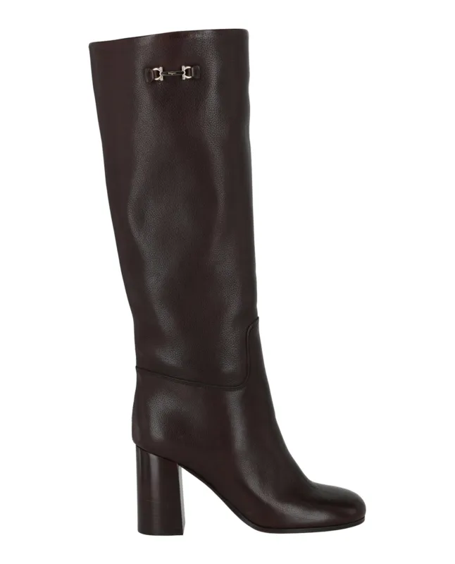 Ferragamo Ovidio Knee-High Boots made by Salvatore Ferragamo