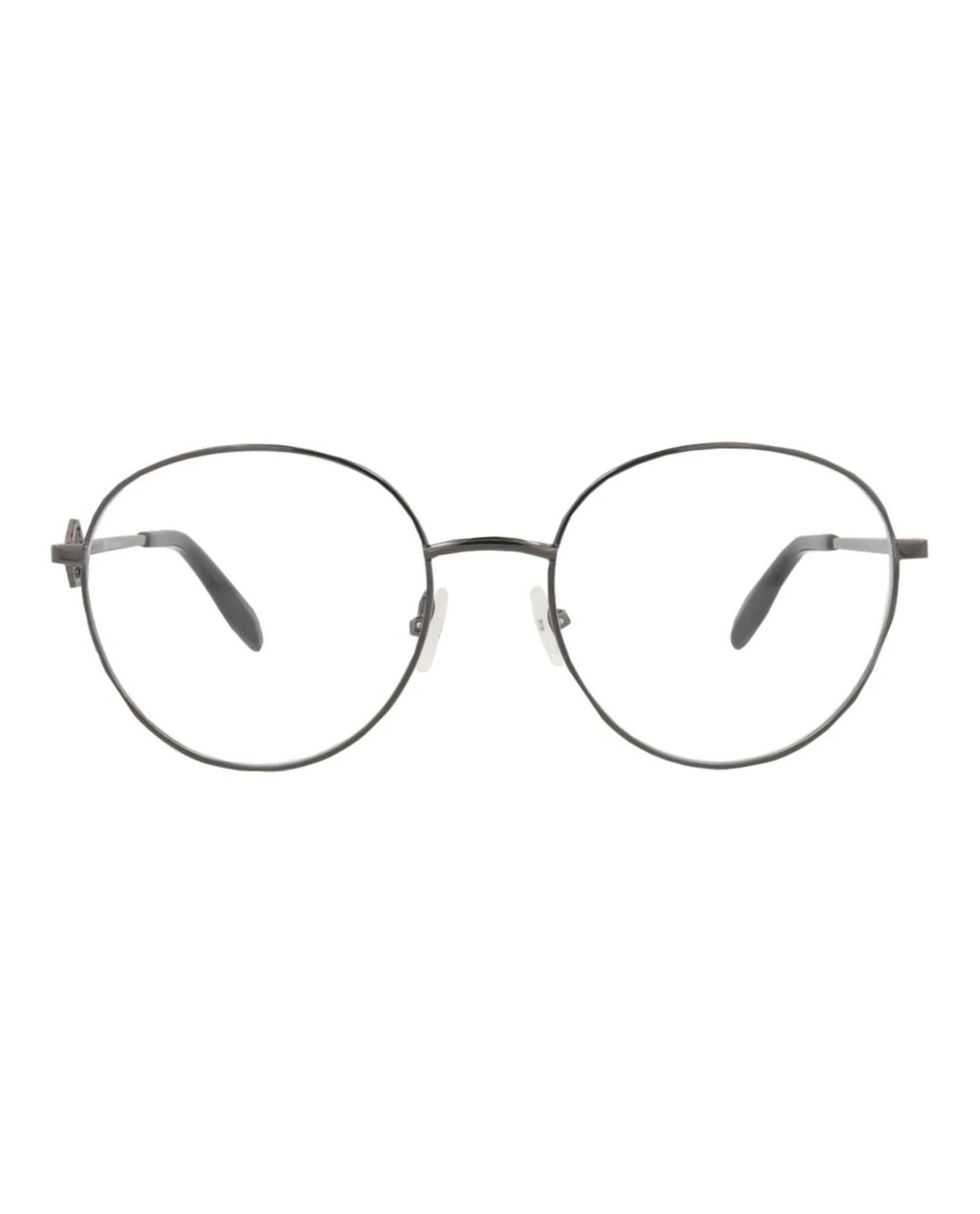 Alexander McQueen Round-Frame Metal Optical Frames sold by Zulily