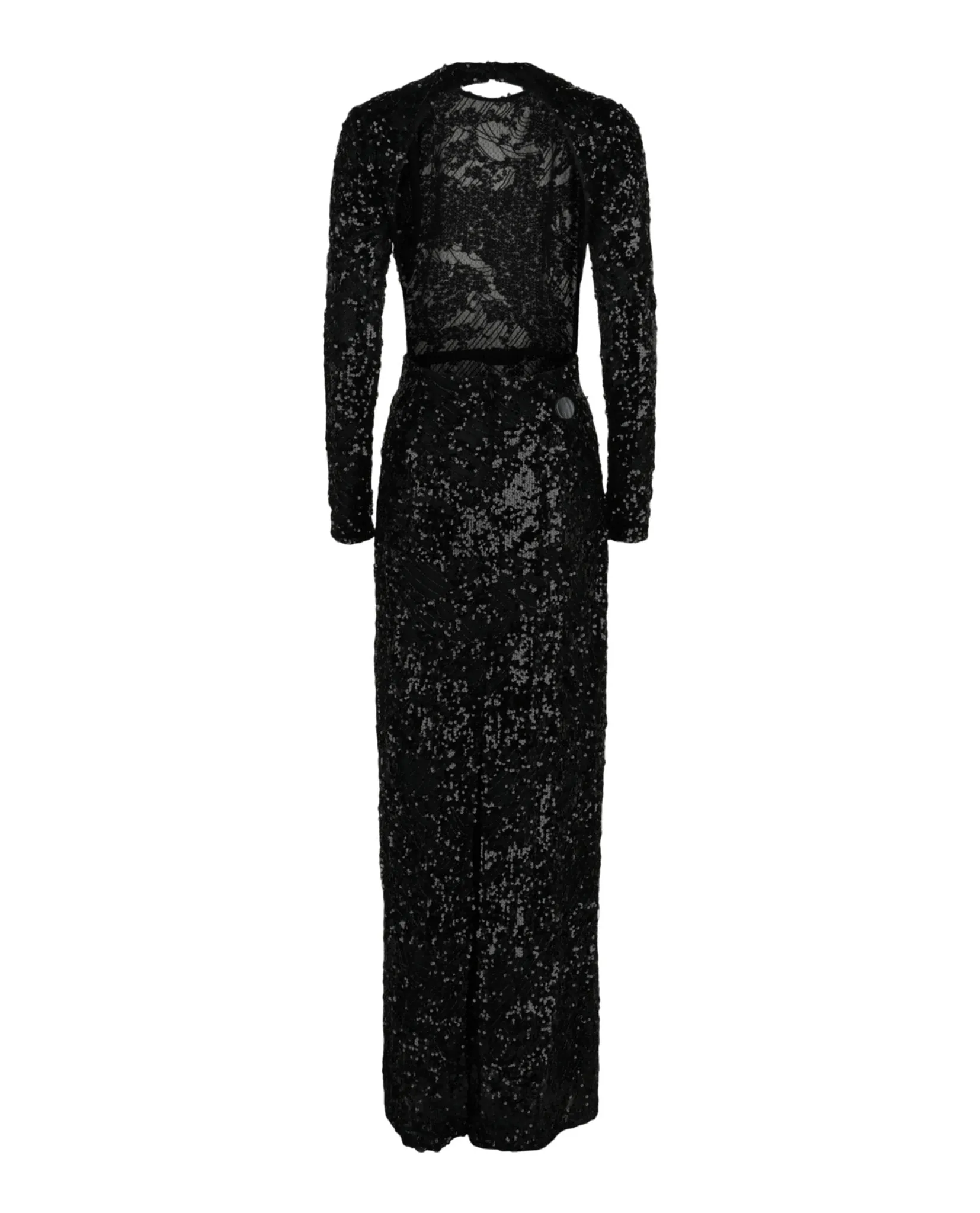 Givenchy Embroidered Sequin Gown With Cutout Detail sold by Zulily product image thumbnail 2