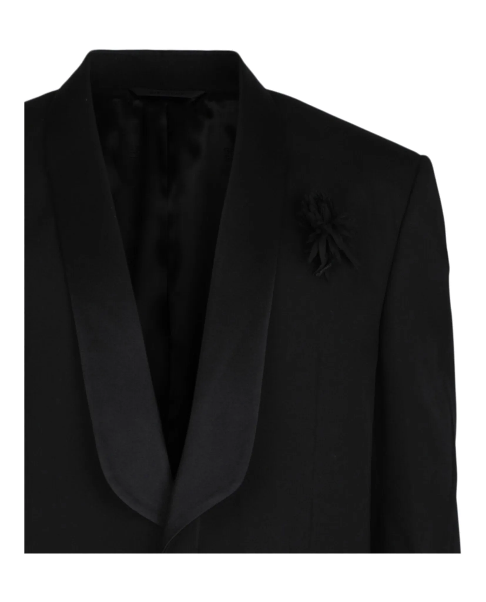 Givenchy Jacket in Wool With Satin Shawl Lapel sold by Zulily product image thumbnail 3