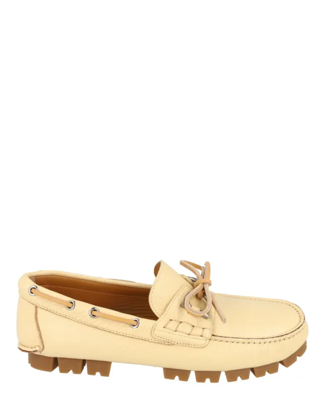 Ferragamo Giosue Leather Loafers made by Salvatore Ferragamo