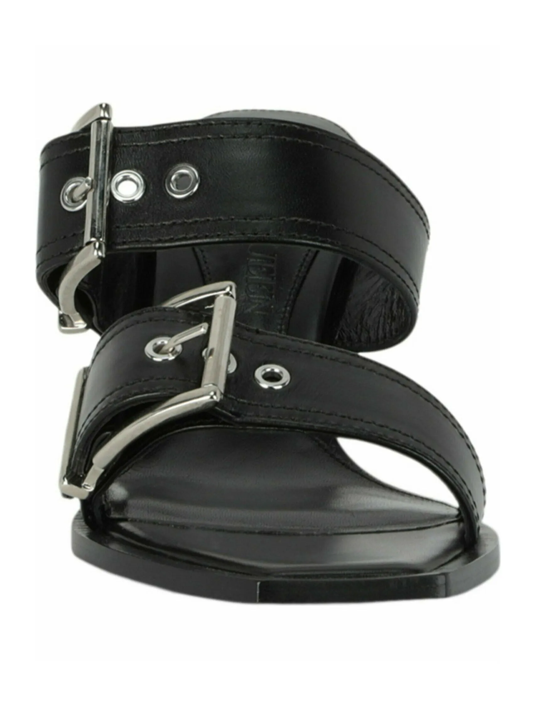 Alexander McQueen Double Buckle Punk Mules sold by Zulily product image thumbnail 4