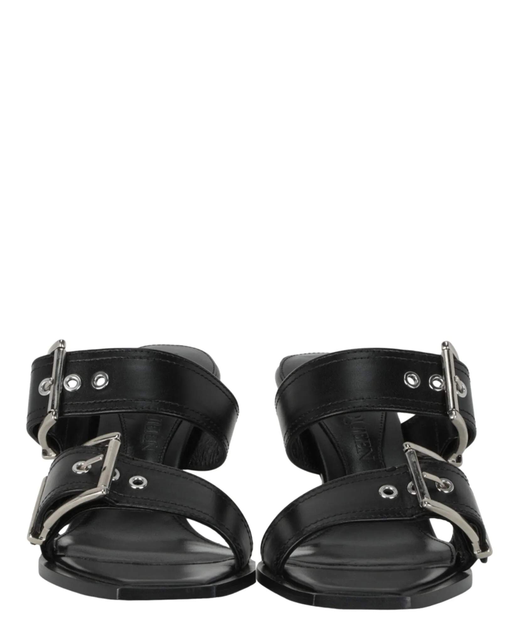 Alexander McQueen Double Buckle Punk Mules sold by Zulily product image thumbnail 5