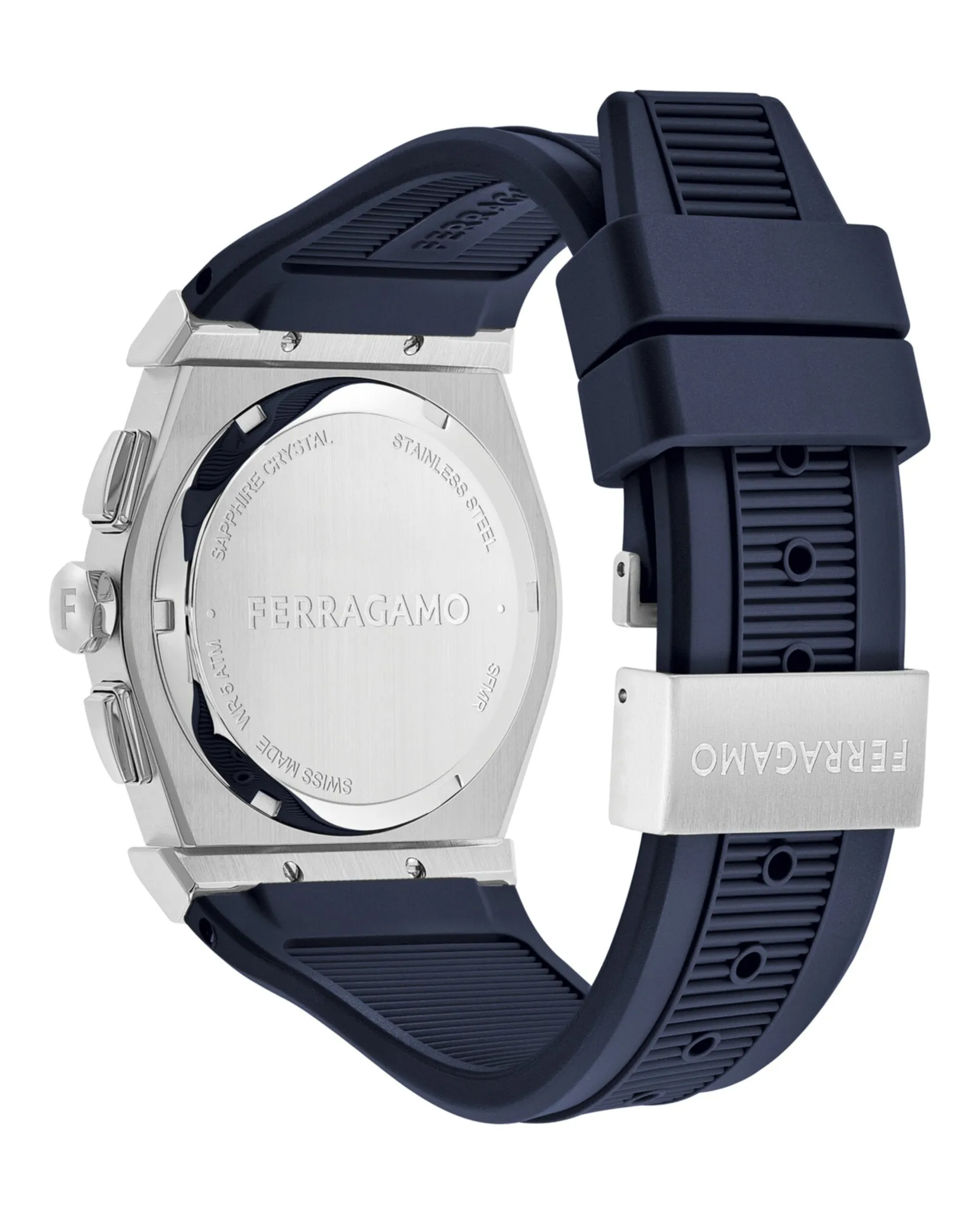 Ferragamo Vega Chrono Silicone Watch sold by Zulily product image thumbnail 3
