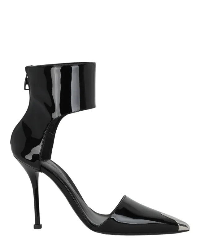 Alexander McQueen Punk Patent Leather Heels made by Alexander McQueen