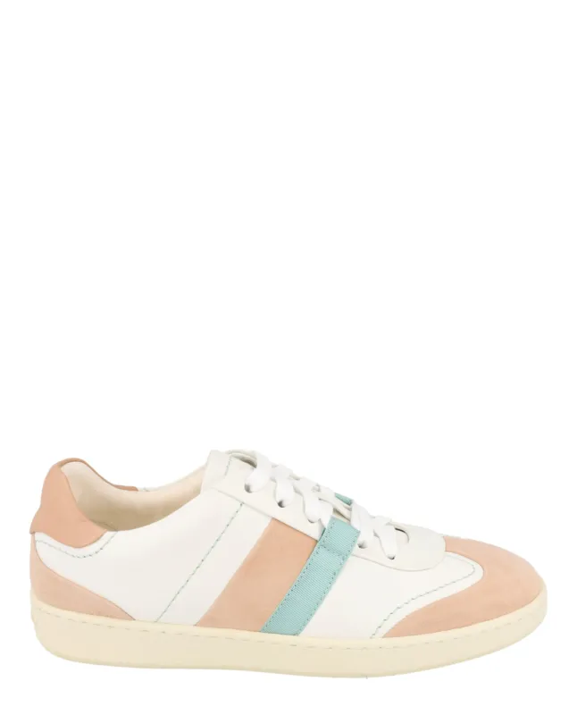 Ferragamo Garda Low Leather Sneakers made by Salvatore Ferragamo