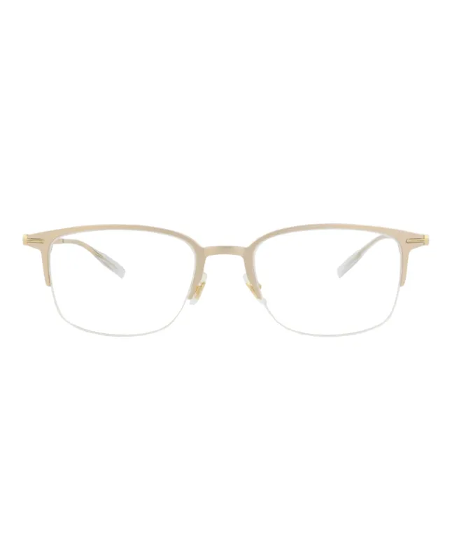 Montblanc Square-Frame Alluminium Optical Frames made by Mont Blanc