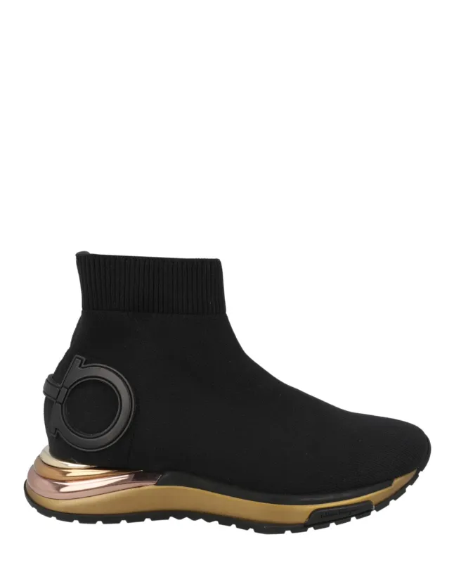 Ferragamo Gardena Ankle Sock Sneakers made by Salvatore Ferragamo