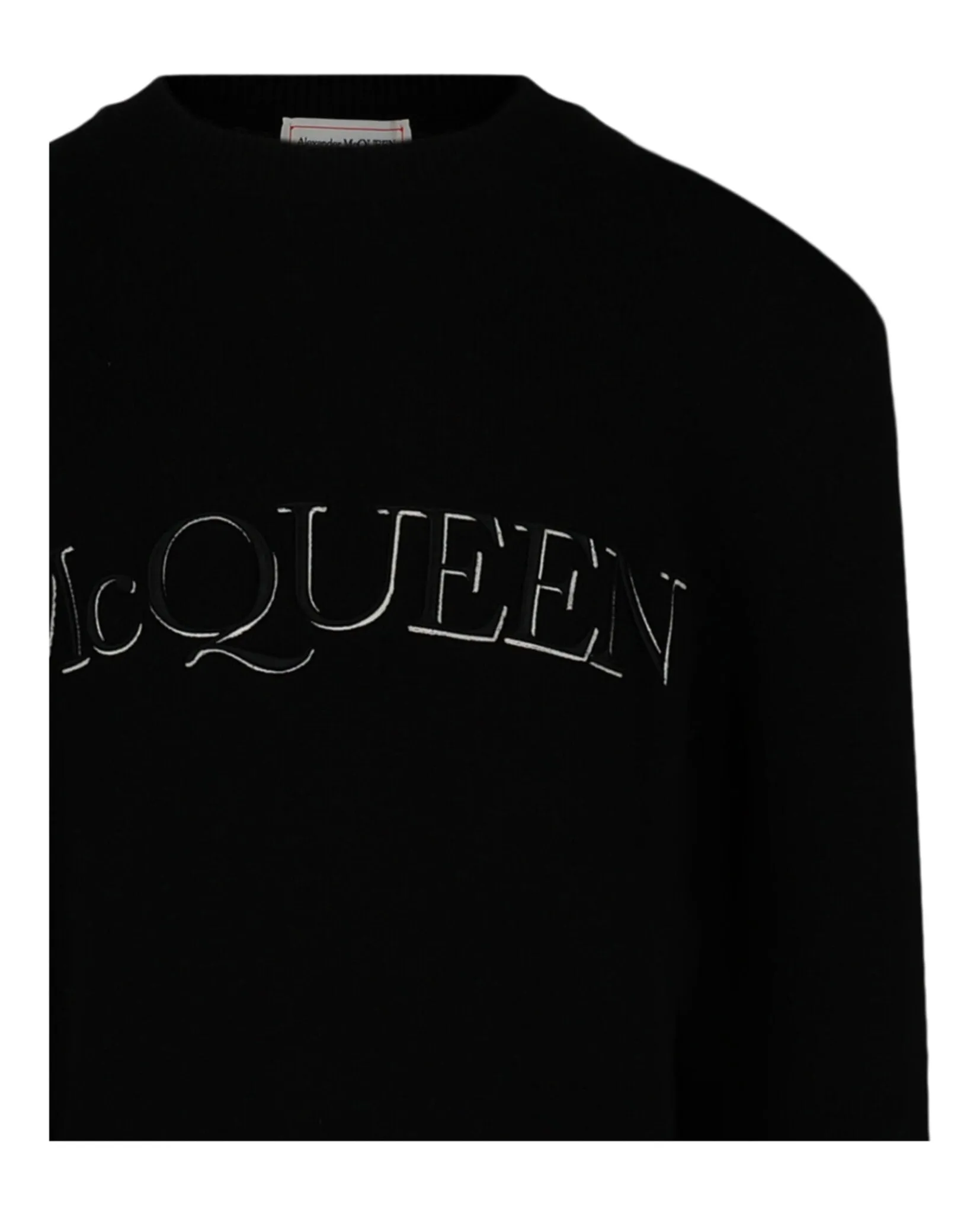 Alexander McQueen Logo Embroidered Sweater sold by Zulily product image thumbnail 3