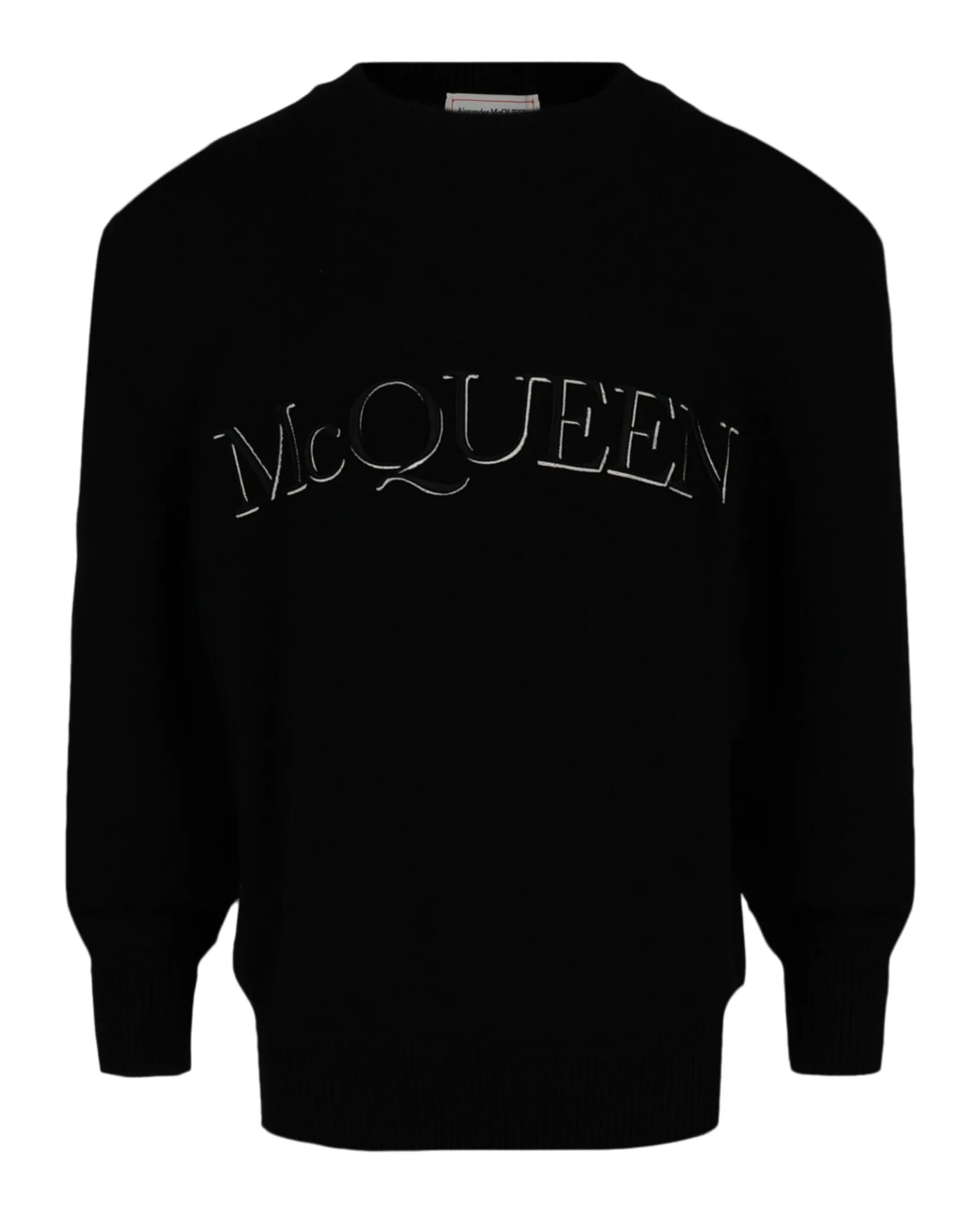 Alexander McQueen Logo Embroidered Sweater sold by Zulily