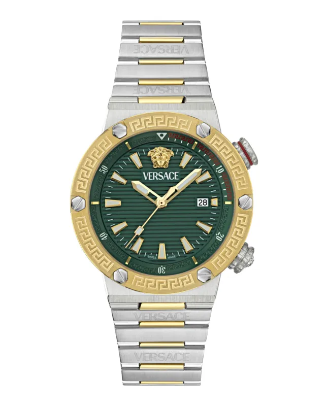 Versace Greca Logo Diver Bracelet Watch made by Versace