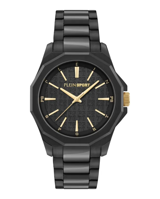 Plein Sport Onyx Ultra Bracelet Watch made by Zulily