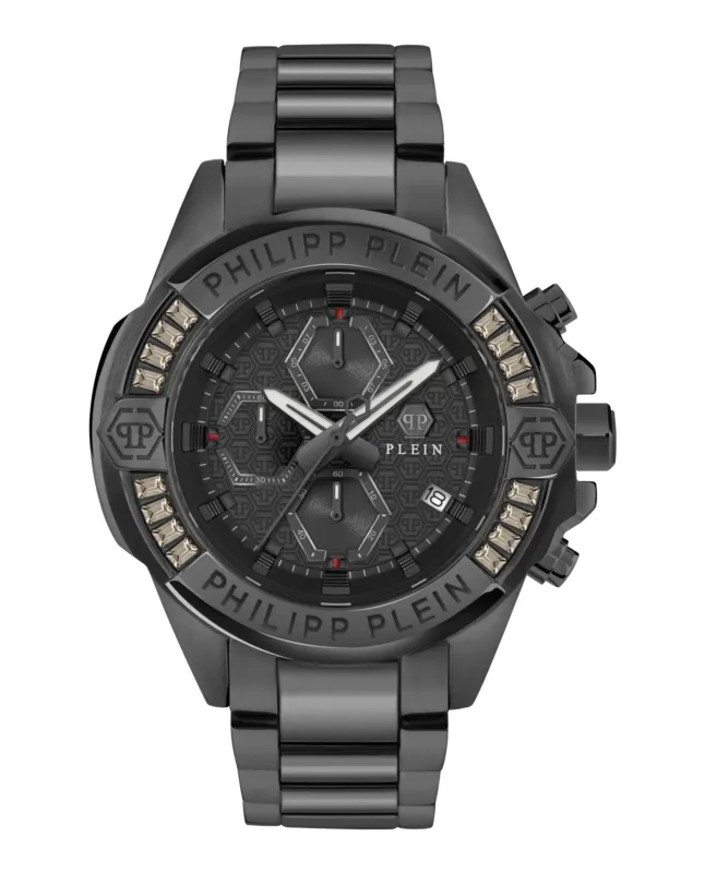Philipp Plein the $Kull Chrono Bracelet Watch made by Philipp Plein