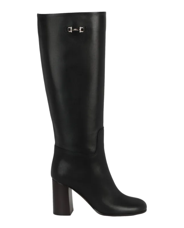 Ferragamo Ovidio 85 Knee-High Boots made by Salvatore Ferragamo