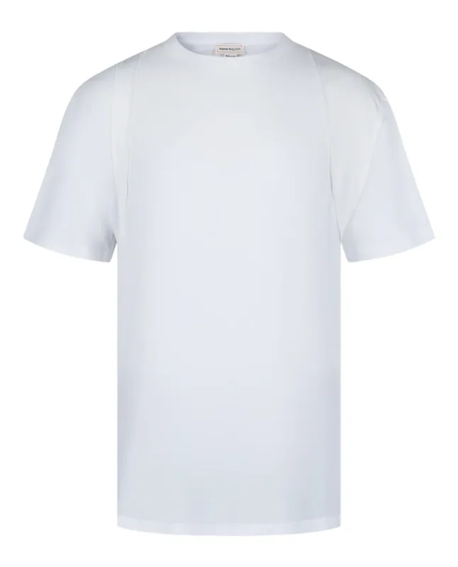 Alexander McQueen Harness Cotton T-Shirt made by Alexander McQueen