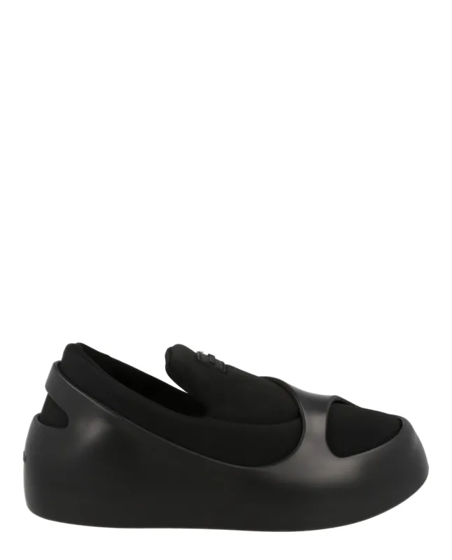 Ferragamo Lunar Paneled Slip-on Sneakers made by Salvatore Ferragamo