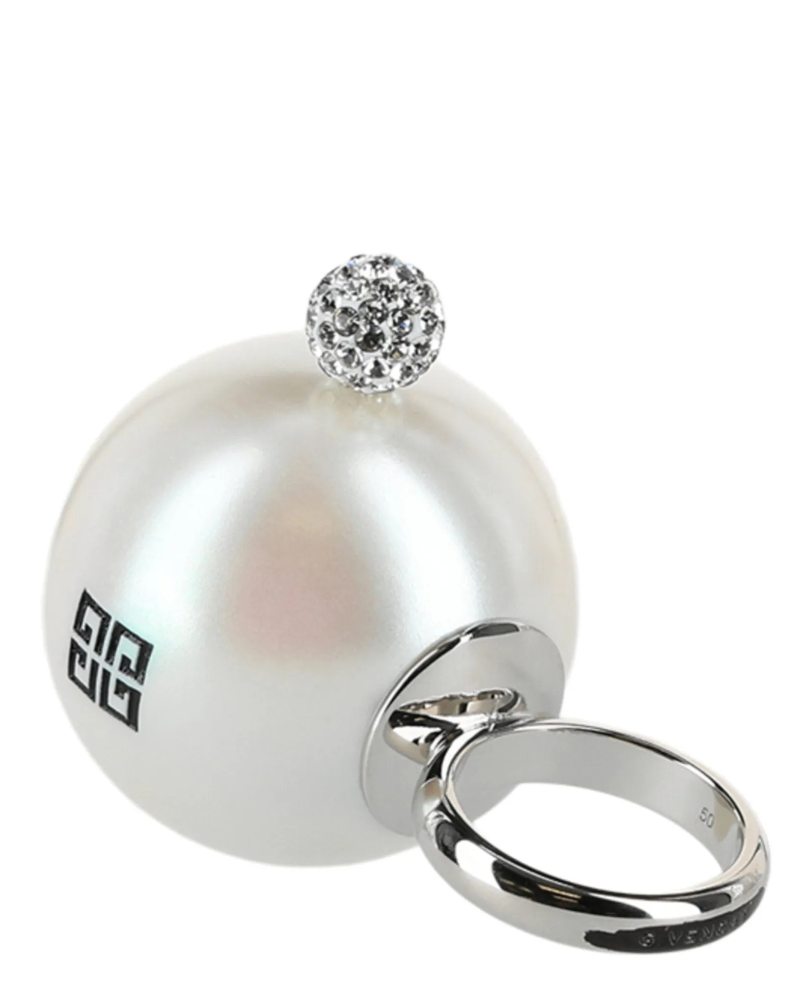 Givenchy 4G Large Pearl Ring sold by Zulily product image thumbnail 2