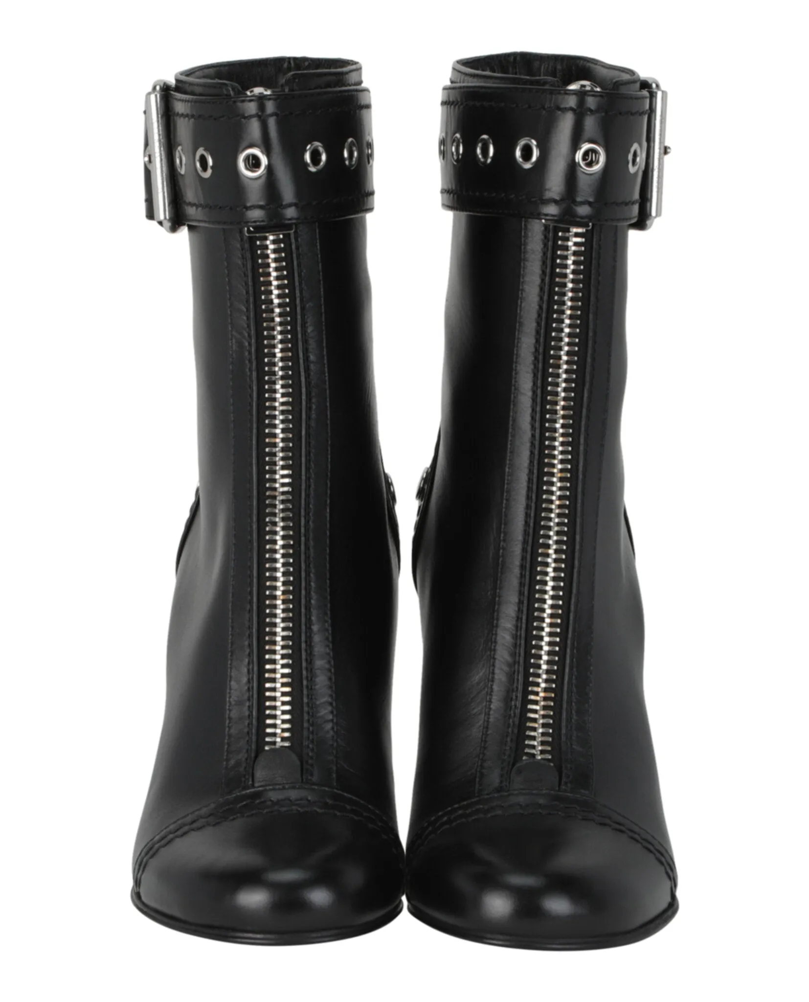 Alexander McQueen Buckle Detailed Ankle Boots sold by Zulily product image thumbnail 5