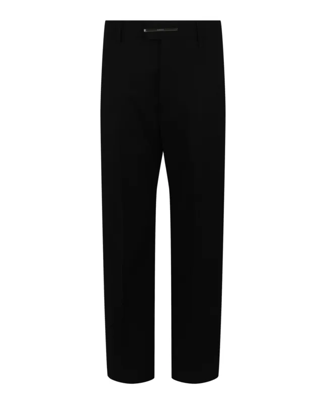 Givenchy Straight Fit Pants With Metal Clip Closure made by Givenchy