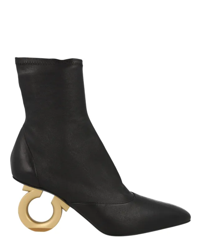 Ferragamo Elina Ankle Boots made by Salvatore Ferragamo