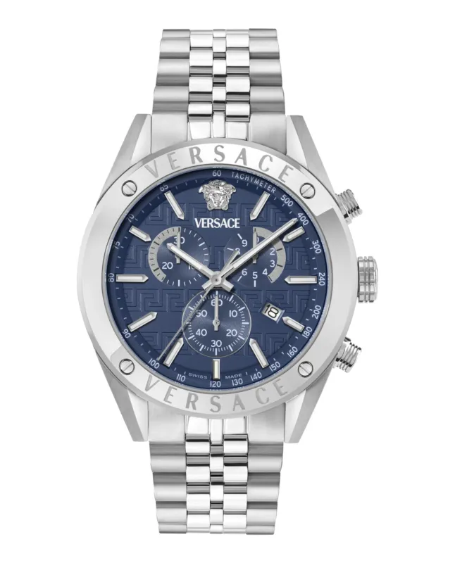 Versace Athletic Chrono Bracelet Strap made by Versace