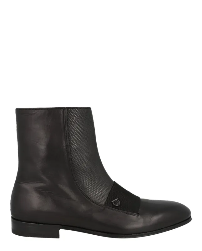 Ferragamo Geminiano Gancini Ankle Boots made by Salvatore Ferragamo