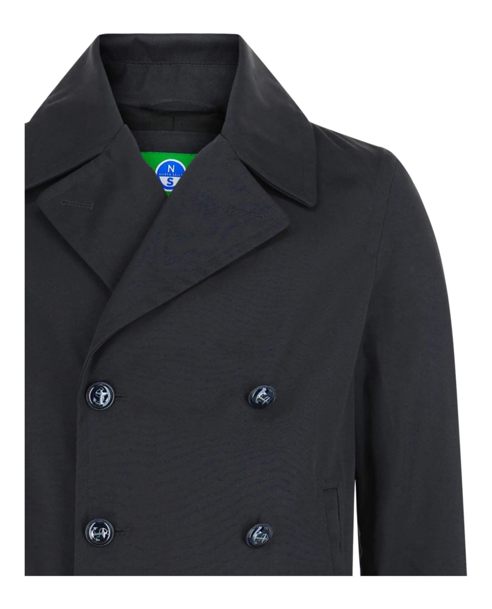 Slowear North Sails Double Breasted Peacoat sold by Zulily product image thumbnail 3