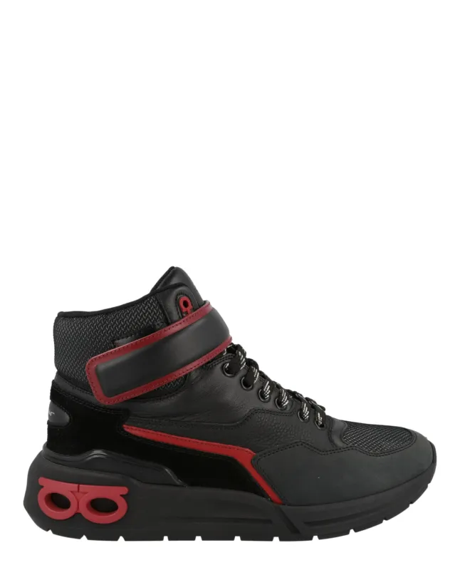 Ferragamo Cosma High-Top Sneakers made by Salvatore Ferragamo