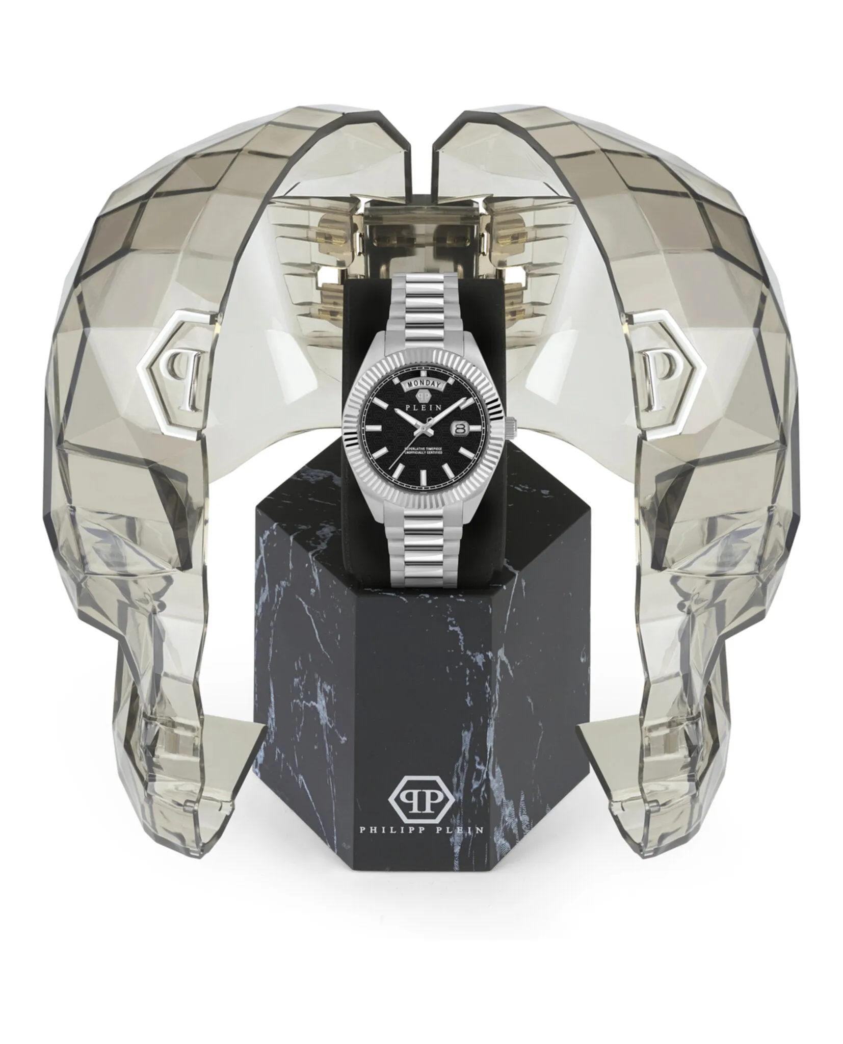 Philipp Plein Date Superlative Bracelet Watch sold by Zulily product image thumbnail 4